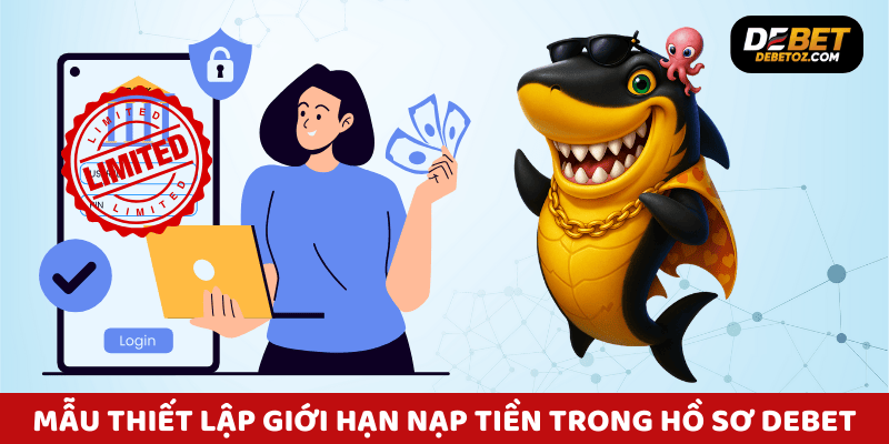 Mẫu thiết lập giới hạn nạp tiền tự nguyện trong hồ sơ người chơi Debet